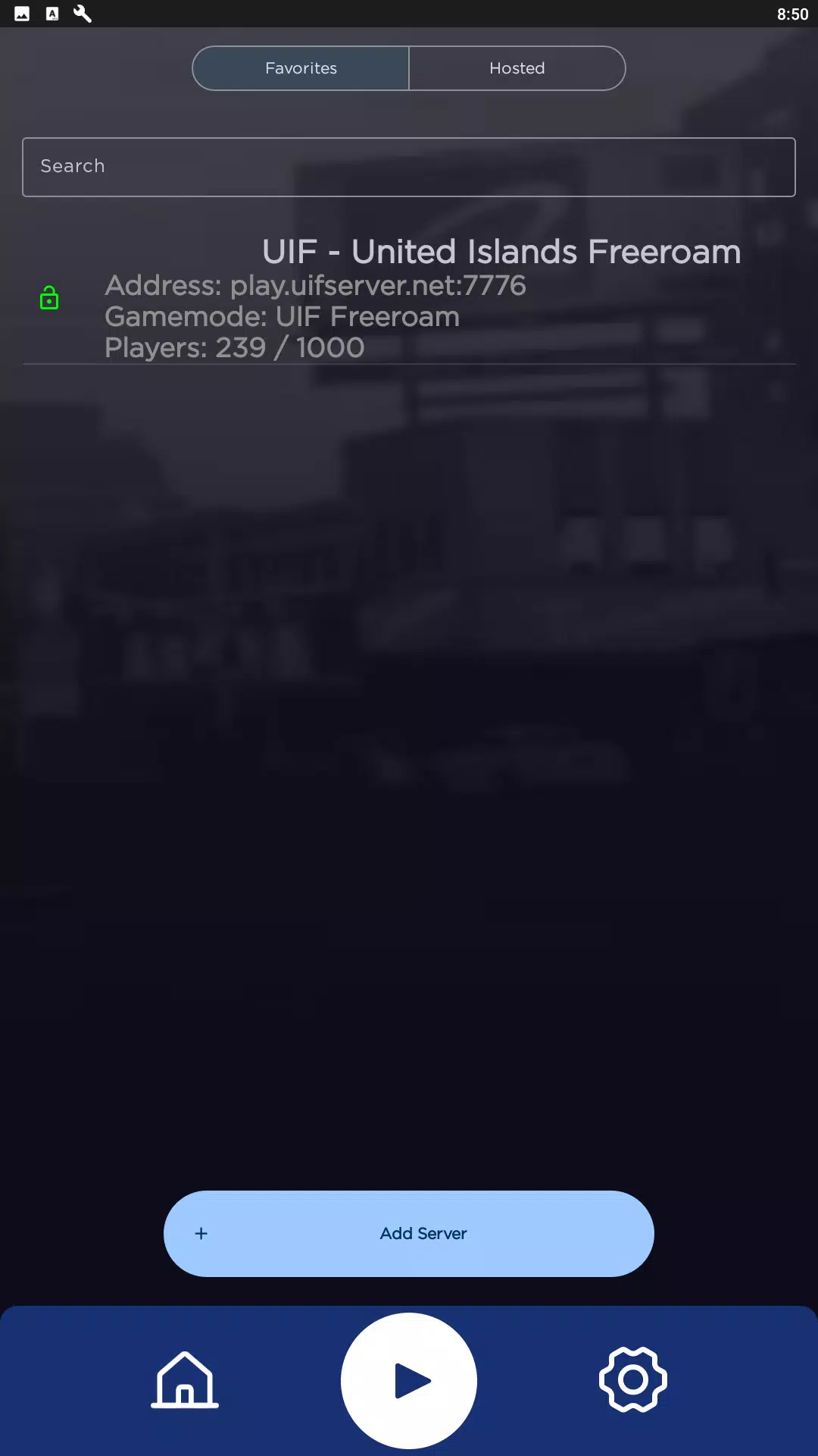 Alyn SA-MP Mobile Launcher Скриншот 2