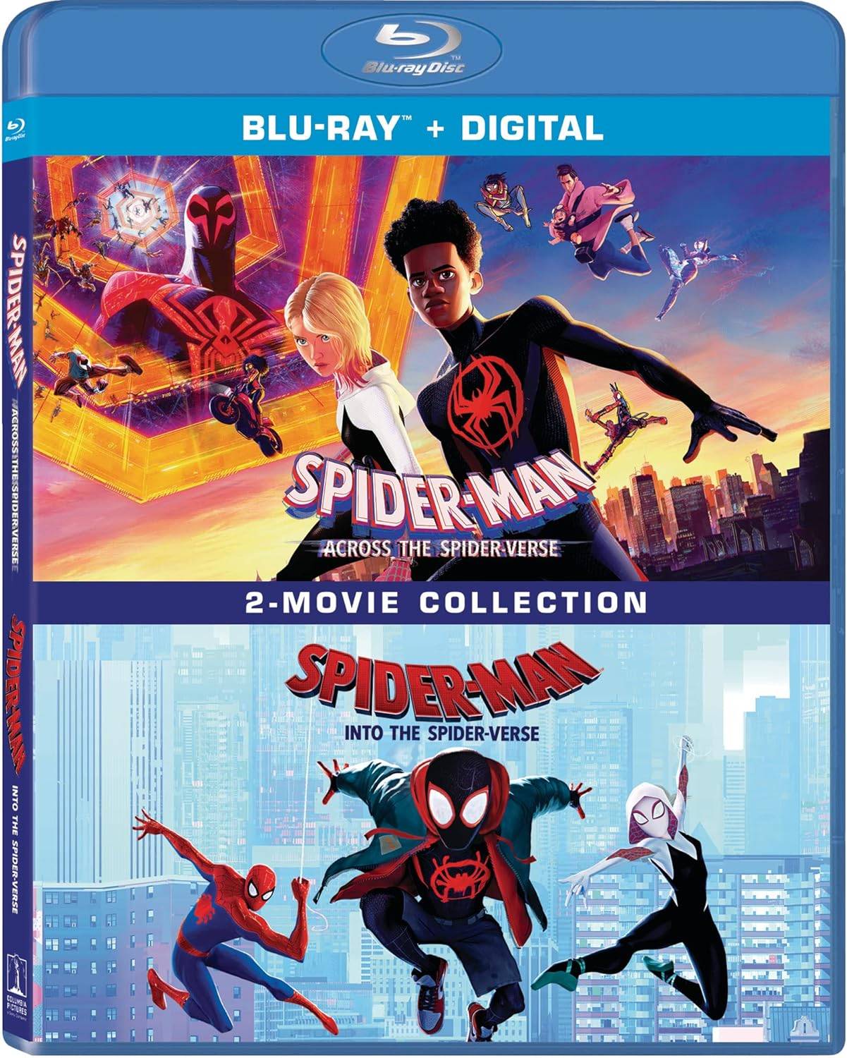 Coleção de Blu-ray dos Dois Filmes do Universo das Aranhas