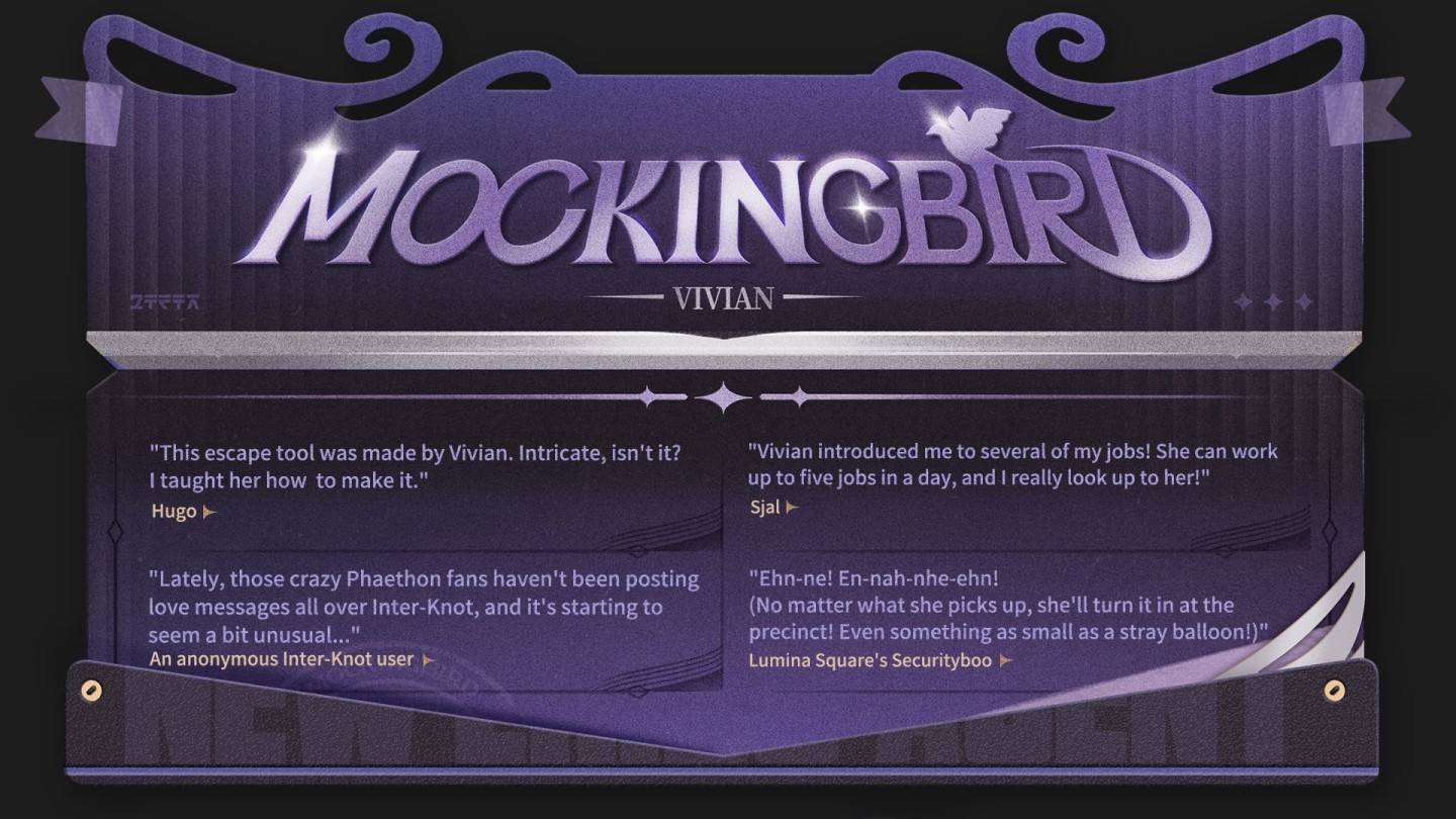 Official Character Reveal: Vivian Joins Zenless Zone Zero