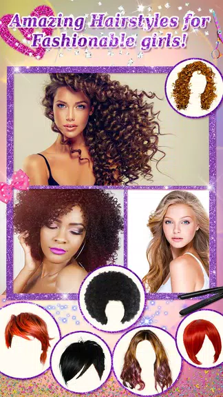 Schermata Hairstyle Changer Pro 0