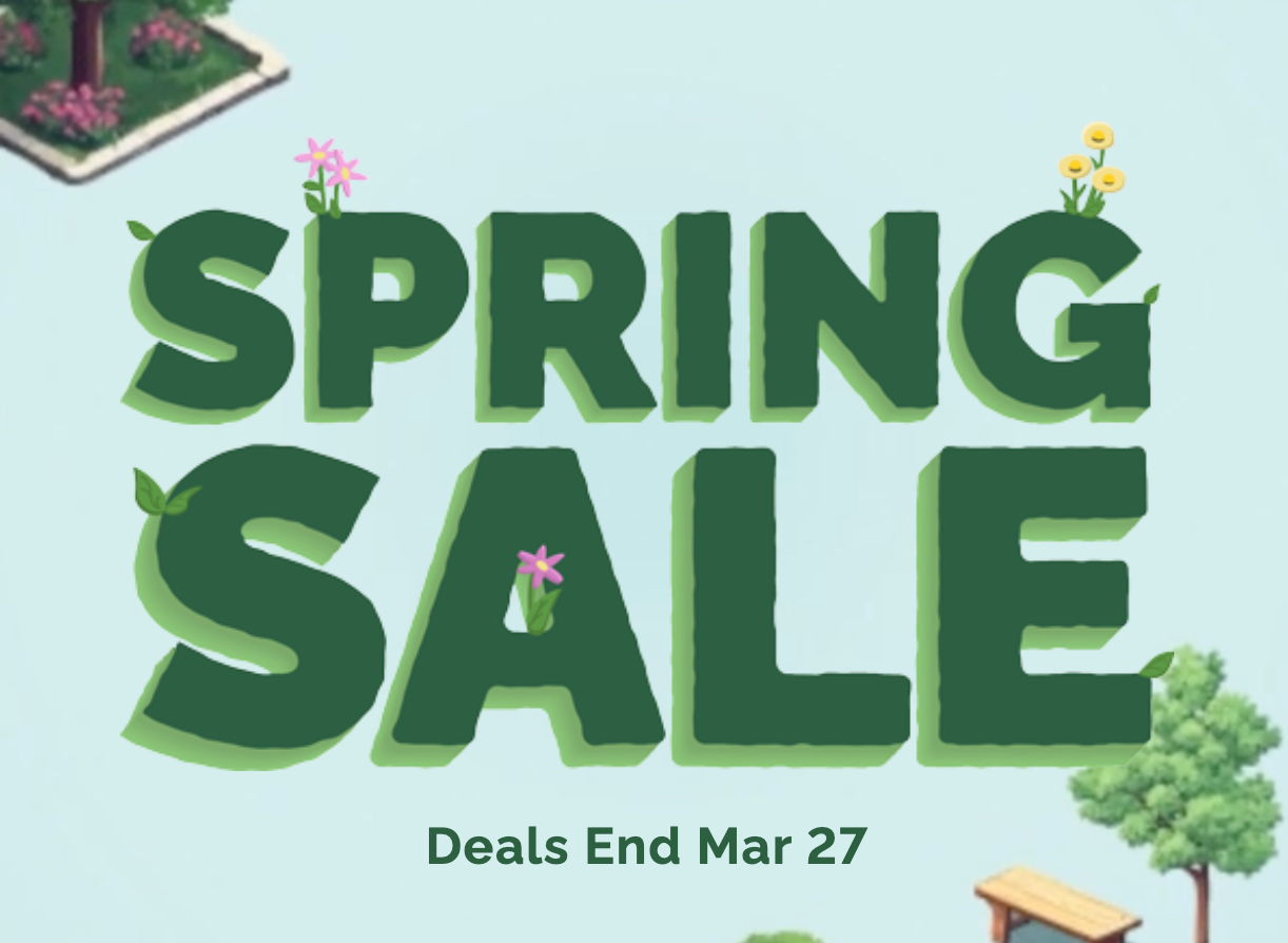 Green Man Gaming Spring Sale Promotional Banner