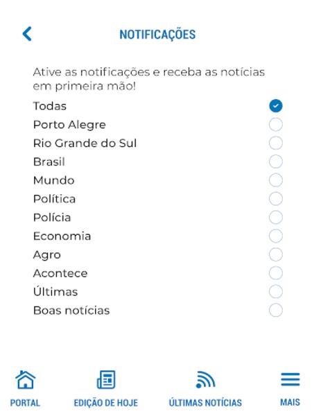 Jornal O Sul Captura de pantalla 0