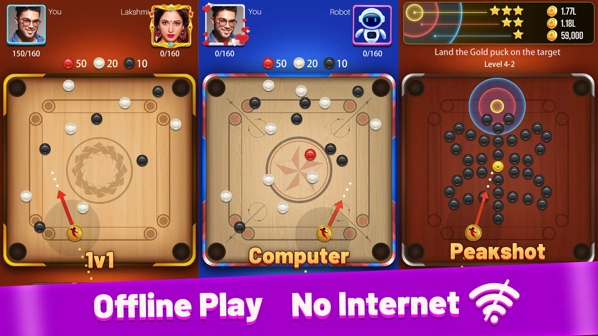 Carrom Meta Captura de tela 1