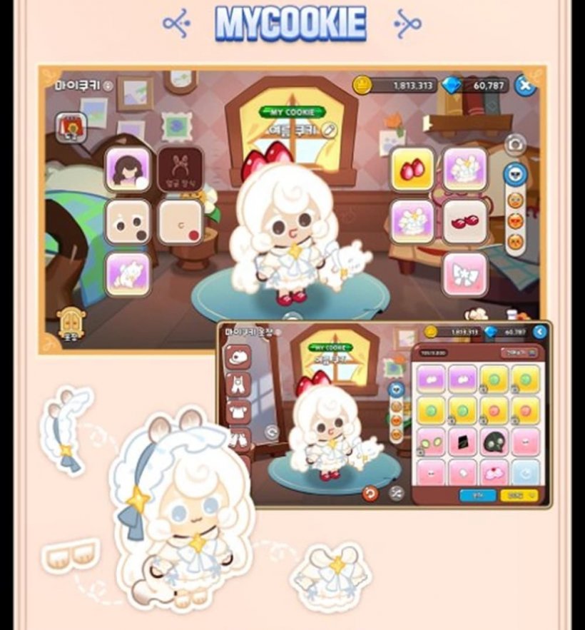 COMEKIE RUN KINGDOM MYCookie Contoh