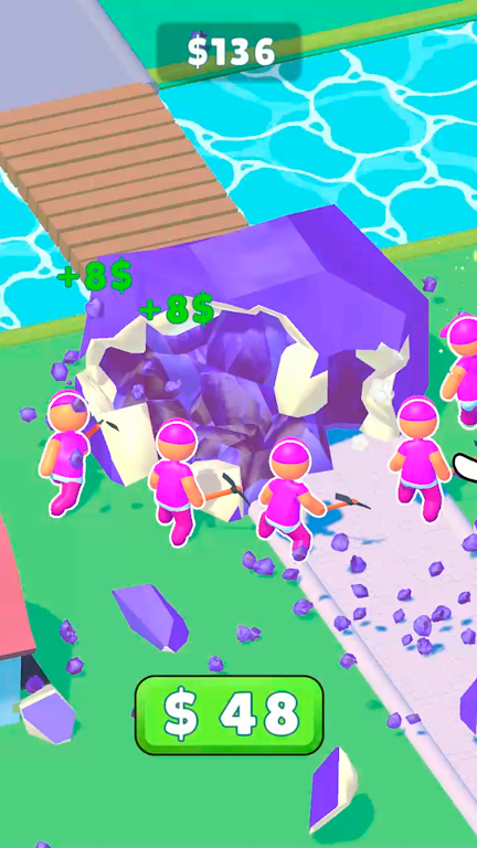 Idle Stone Miner Mod Ảnh chụp màn hình 2