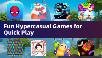 Lustige hyperkasuelle Spiele für schnelles Spielen
