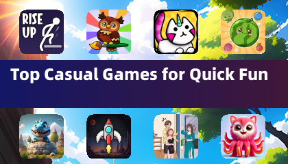 Top -Casual -Spiele für schnelle Spaß