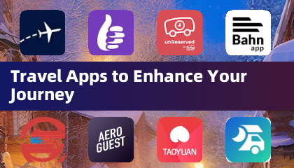 Reise -Apps, um Ihre Reise zu verbessern