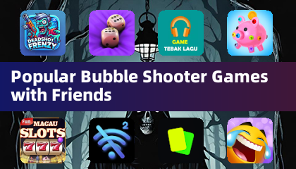 Jogos Populares de Tiro de Bolhas com Amigos