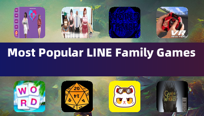 Os Jogos Mais Populares da Família LINE