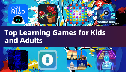 아이들과 성인을 위한 최고의 학습 게임