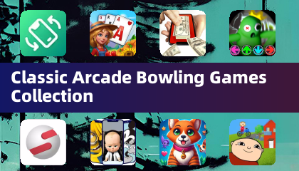 Coleção de Jogos Clássicos de Boliche em Arcada