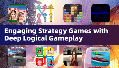 Jogos de estratégia cativantes com jogabilidade lógica profunda