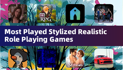 最もプレイされているスタイル化されたリアルなロールプレイングゲーム