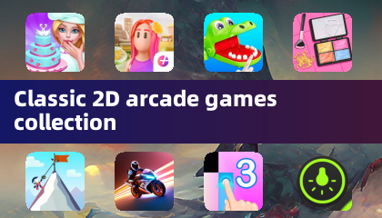 Coleção de jogos clássicos 2D arcade