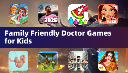 Jogos de Médico Amigáveis para Família para Crianças